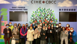 「愛·護·天父世界」藝術展祈禱會 參展者寒冬細說創作熱忱