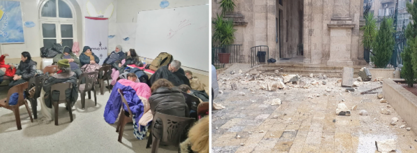 土耳其地震 敘利亞跨宗派為倖存者提供庇護所