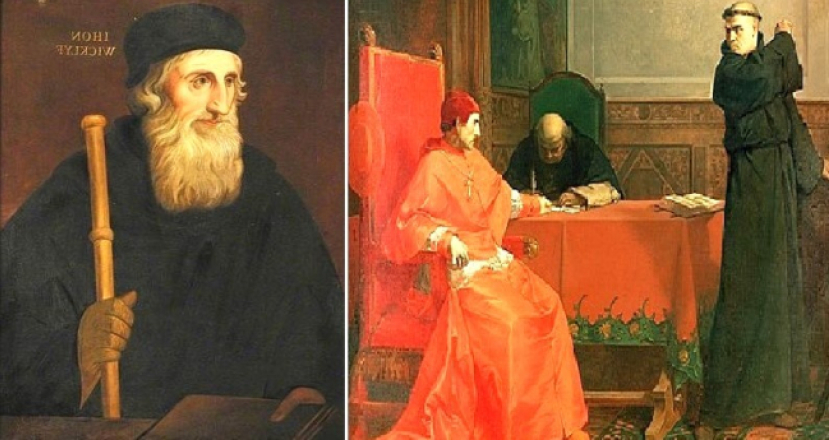 当年今日：《圣经》翻译先驱威克里夫批评天主教会受审