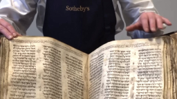千年歷史希伯來聖經拍賣 料高達5000萬美元