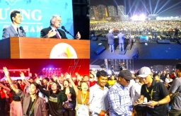 「春季主愛」降臨越南 葛福臨佈道會奮興4千人