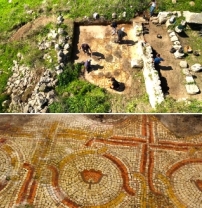 以色列國家步道發現罕見古老馬賽克地板