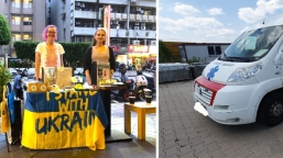 台「烏克蘭美食日」 購四輛救護車援戰地