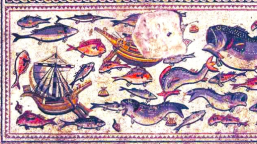 洛德鎮出土馬賽克地板 揭示古代海上危機