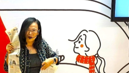 基督教聯合書展開幕 黃佩蓮校長籲親子伴讀:有愛就有動力成長!