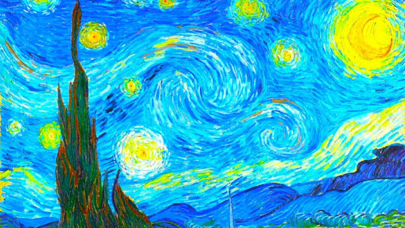 印象派大師梵高「現身」香港故宮《星夜》揭示上帝的恩典