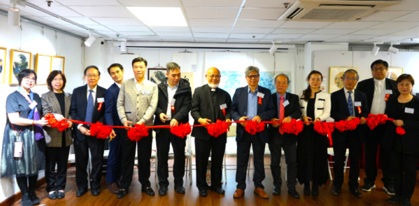 基督徒書畫聯展：呈現耶穌基督受難、復活、升天之美