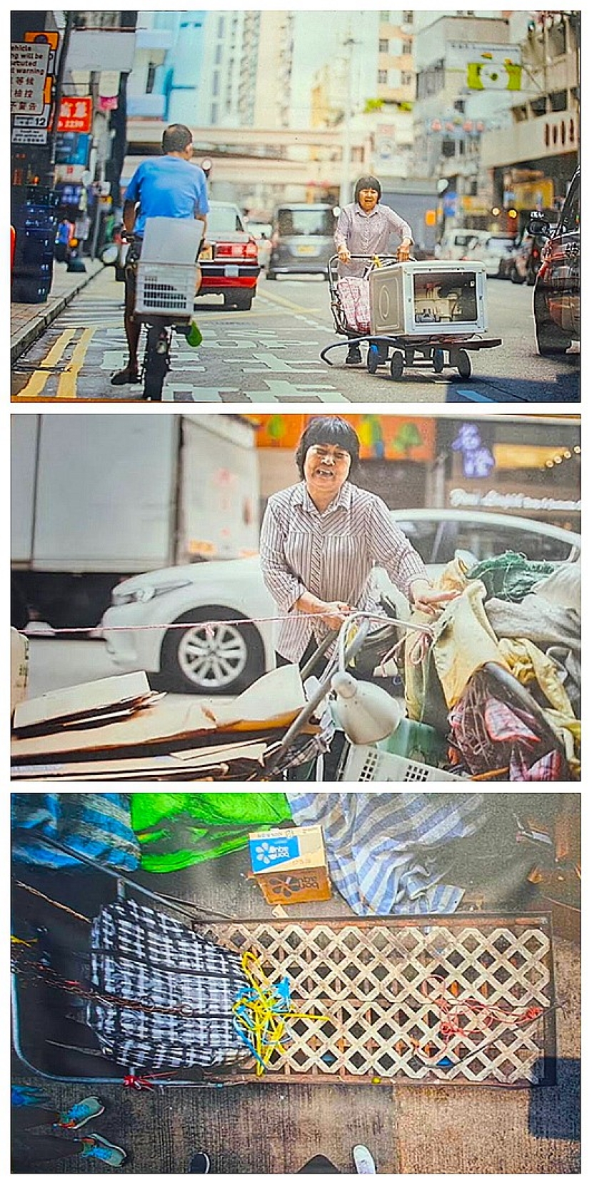 拾荒者《彎腰體驗攝影展覽》圖庫