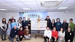 基督徒合一藝術籌委會嘉諾撒醫院「全心傳意」行動