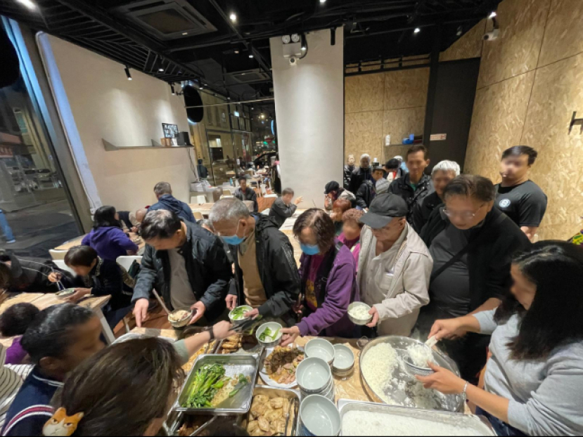 「嗎哪膳工」餐廳大角咀開張 憑信心營運月派慈惠飯7000份