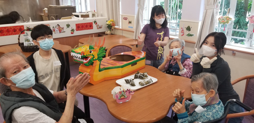 端午粽香飄廣蔭 頤養院為長者締造溫馨回憶
