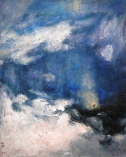 【當代藝粹】黃斌:屬天的海——《寶石藍的海,加利利》