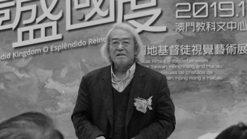 基督徒藝術家島子息勞歸主 獨特「聖水墨」觸動世界