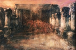 【當代藝粹】黃斌:《從公元30年至今的迦百農會堂》——油畫欣賞及藝術創作理念