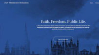 英國基督教領袖發布《2025威斯敏斯特宣言》