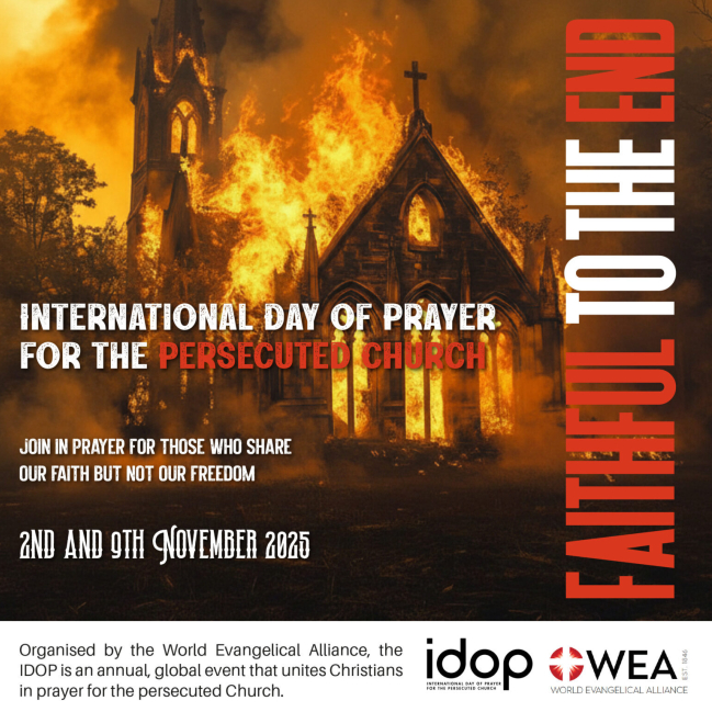 11.9國際祈禱日 全球教會為3.8億受迫害基督徒禱告
